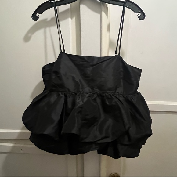 Target x A New Fay tiered taffeta bubble tank top NWT size small - Picture 4 of 11